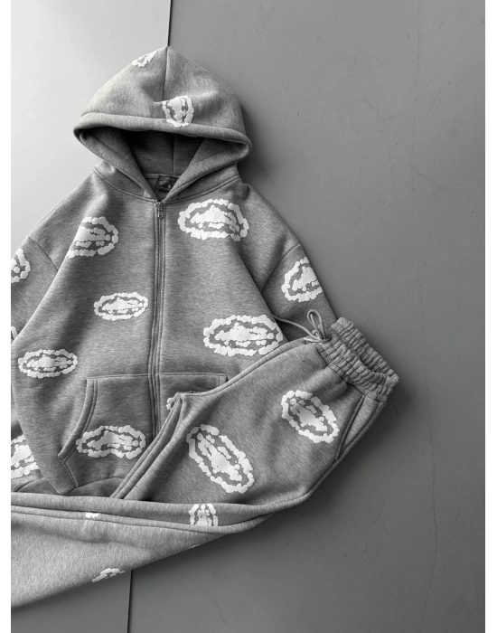 CORTE A KALİTE EŞOFMAN TAKIMI GRİ