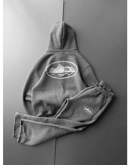 CORTE2 A KALİTE EŞOFMAN TAKIMI GRİ