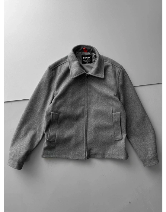 CROP KAŞE MONT GRİ