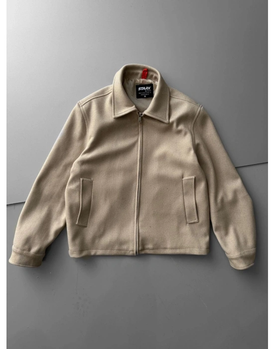 CROP KAŞE MONT KREM