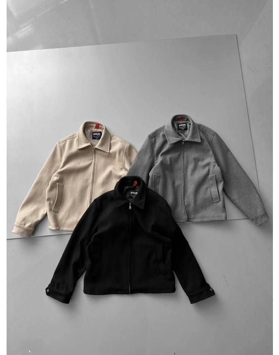 CROP KAŞE MONT SİYAH