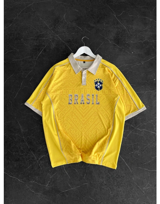 DK BRASİL OVERSİZE POLO YAKA TİŞÖRT