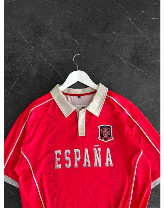 DK ESPANA OVERSİZE POLO YAKA TİŞÖRT