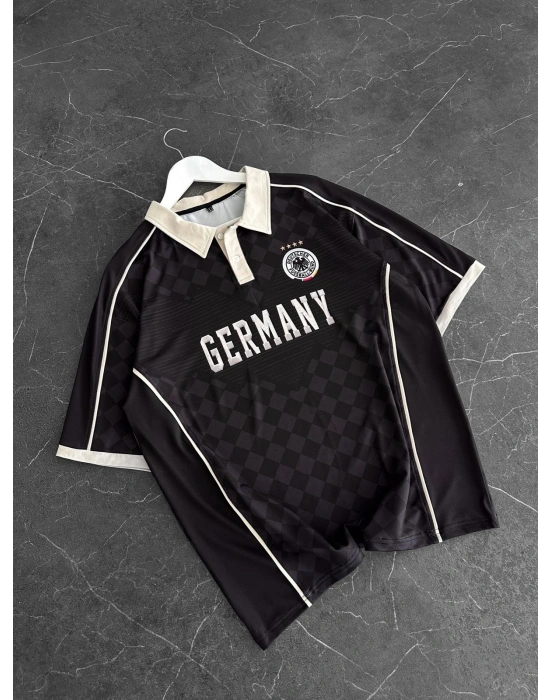 DK GERMANY OVERSİZE POLO YAKA TİŞÖRT