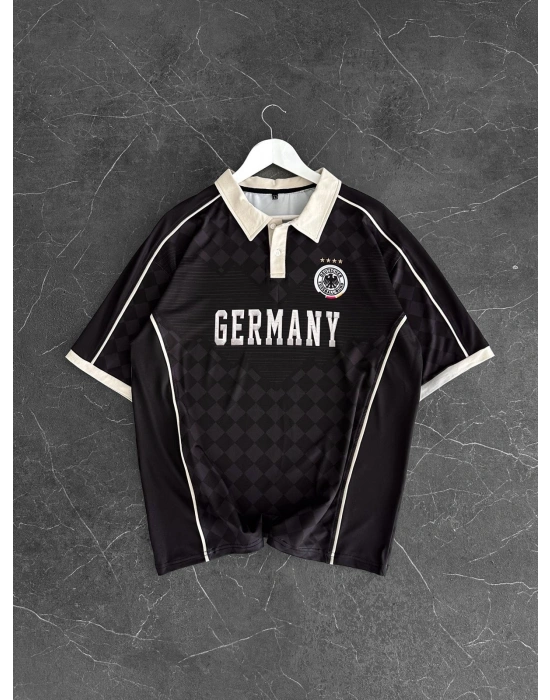 DK GERMANY OVERSİZE POLO YAKA TİŞÖRT