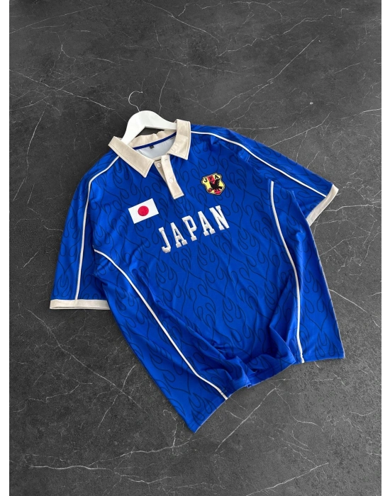 DK JAPAN OVERSİZE POLO YAKA TİŞÖRT