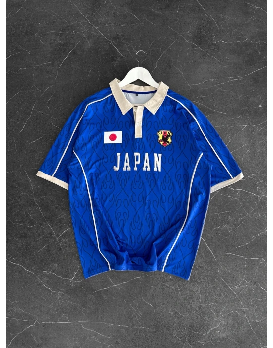 DK JAPAN OVERSİZE POLO YAKA TİŞÖRT