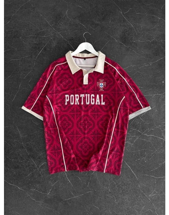 DK PORTUGAL OVERSİZE POLO YAKA TİŞÖRT