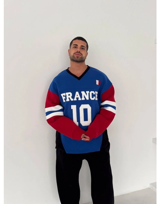 FRANC PARÇALI 3 İPLİK SWEAT
