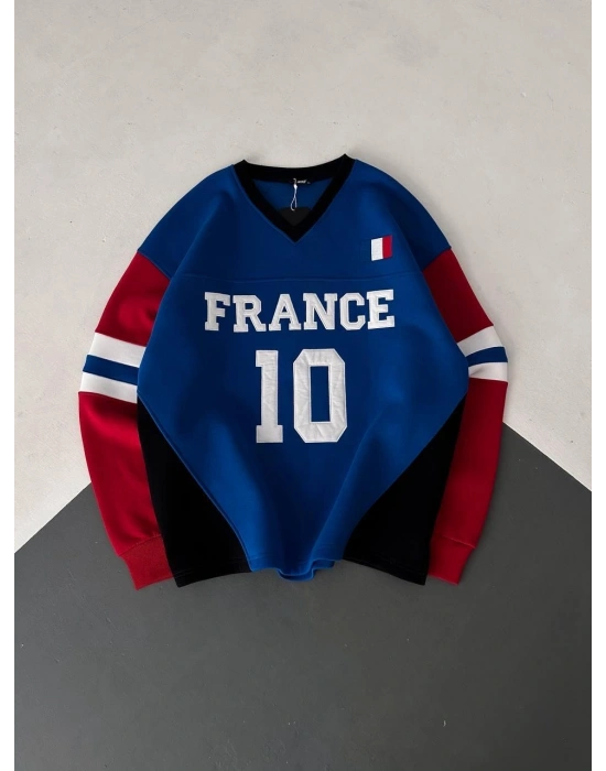 FRANC PARÇALI 3 İPLİK SWEAT