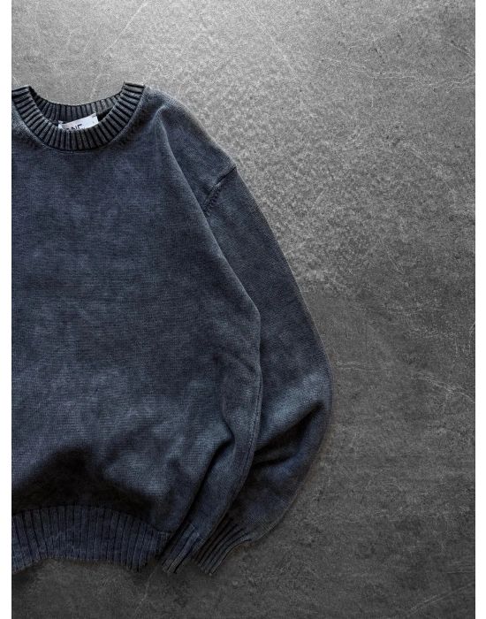 FUL PAMUKLU A+ KALİTE YIKAMALI SWEAT GRİ