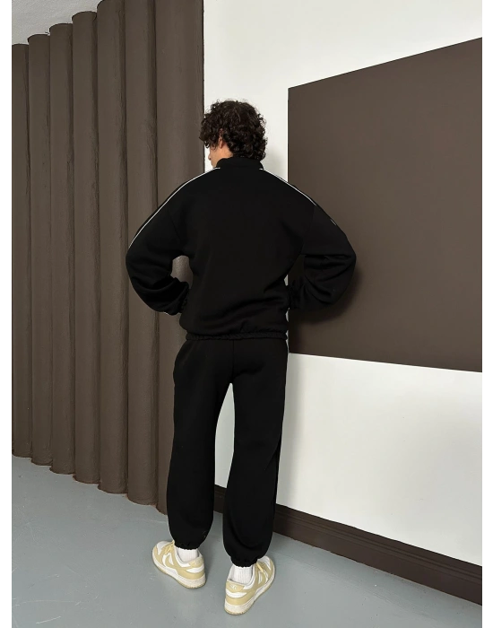 FULL BİYELİ NAKIŞ DETAY OVERSİZE EŞOFMAN TAKIMI