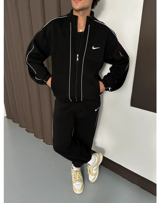 FULL BİYELİ NAKIŞ DETAY OVERSİZE EŞOFMAN TAKIMI