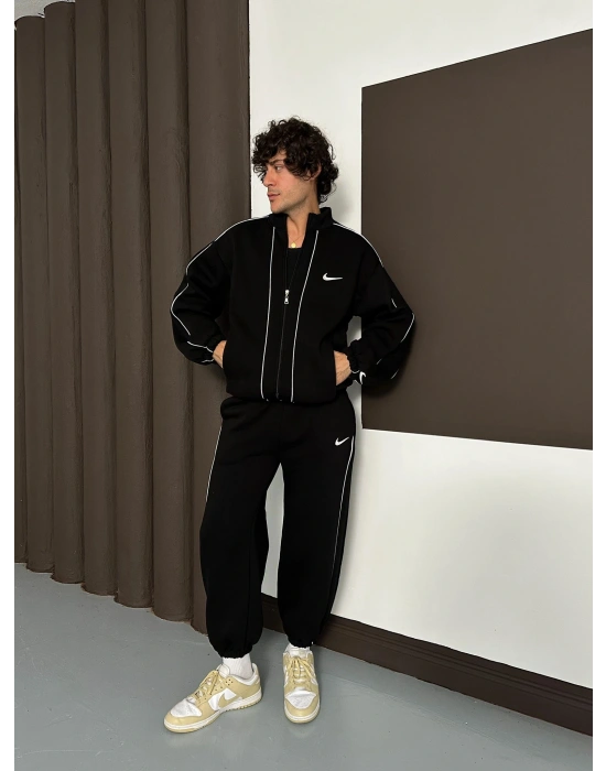 FULL BİYELİ NAKIŞ DETAY OVERSİZE EŞOFMAN TAKIMI