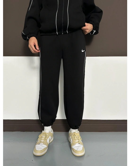 FULL BİYELİ NAKIŞ DETAY OVERSİZE EŞOFMAN TAKIMI