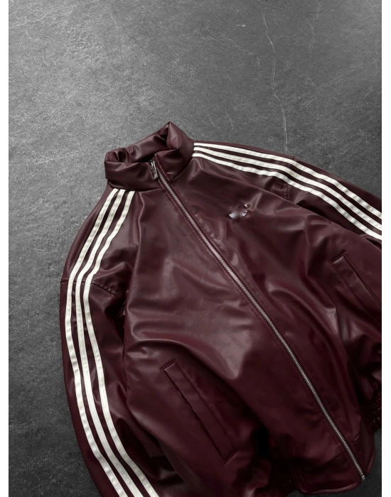 FULL DERİ ADDS EFSANE DOLUM A++ KALİTE DERİ CEKET BORDO