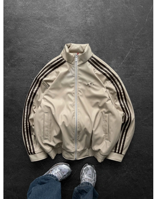 FULL DERİ ADDS EFSANE DOLUM A++ KALİTE DERİ CEKET KREM