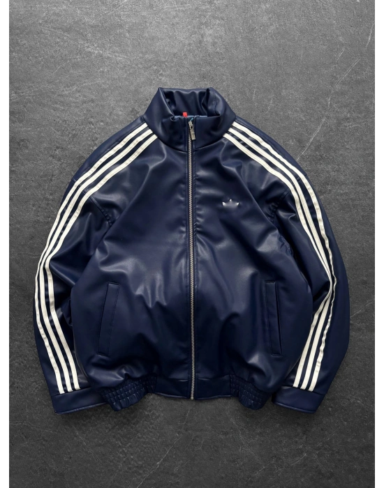 FULL DERİ ADDS EFSANE DOLUM A++ KALİTE DERİ CEKET MAVİ