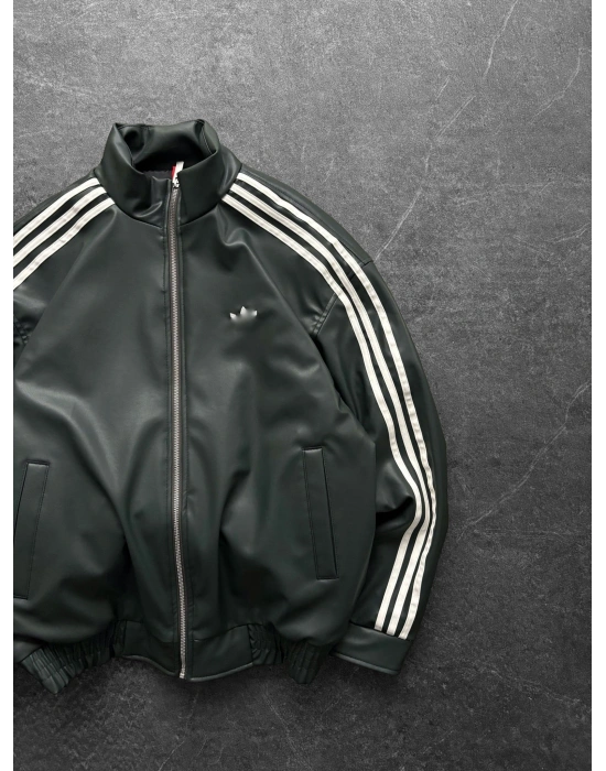 FULL DERİ ADDS EFSANE DOLUM A++ KALİTE DERİ CEKET YEŞİL