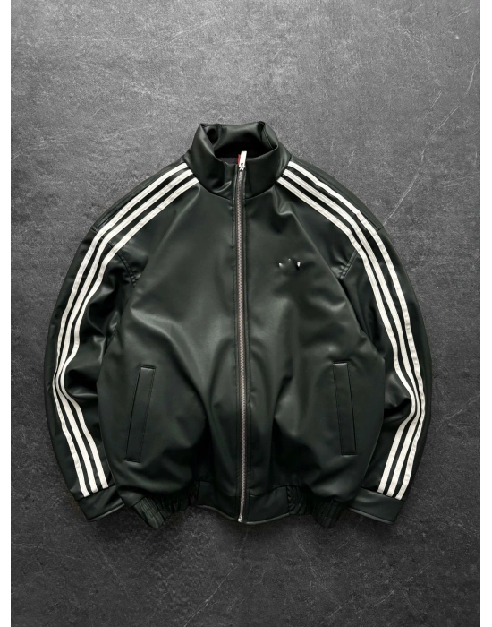 FULL DERİ ADDS EFSANE DOLUM A++ KALİTE DERİ CEKET YEŞİL