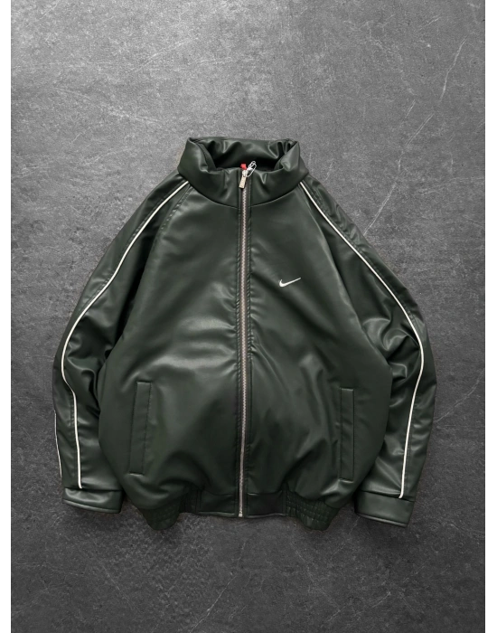 FULL DERİ NK EFSANE DOLUM A++ KALİTE DERİ CEKET HAKİ