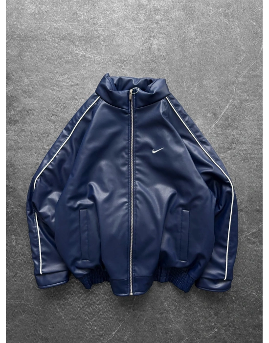 FULL DERİ NK EFSANE DOLUM A++ KALİTE DERİ CEKET MAVİ