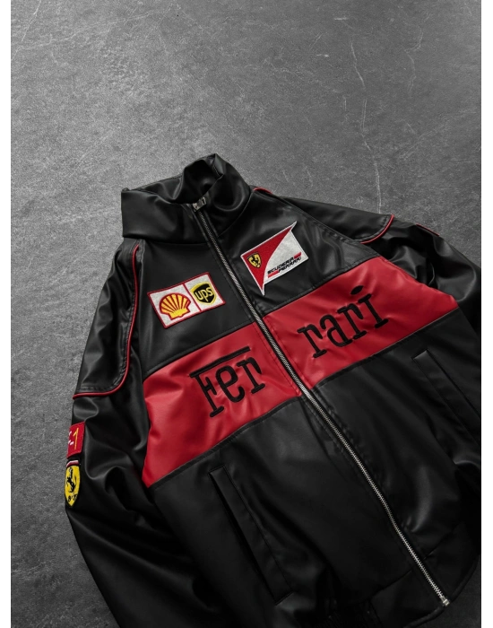 FULL DERİ FRRİ EFSANE DOLUM A++ KALİTE DERİ CEKET KIRMIZI