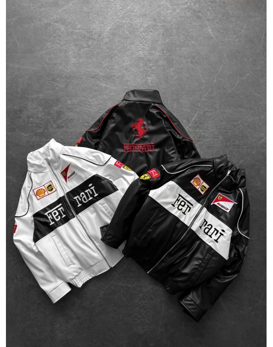 FULL DERİ FRRİ EFSANE DOLUM A++ KALİTE DERİ CEKET KIRMIZI