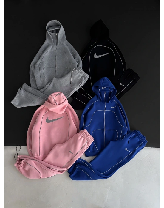 FULL REFLEKTÖR OVERSİZE CP EŞOFMAN TAKIMI SİYAH