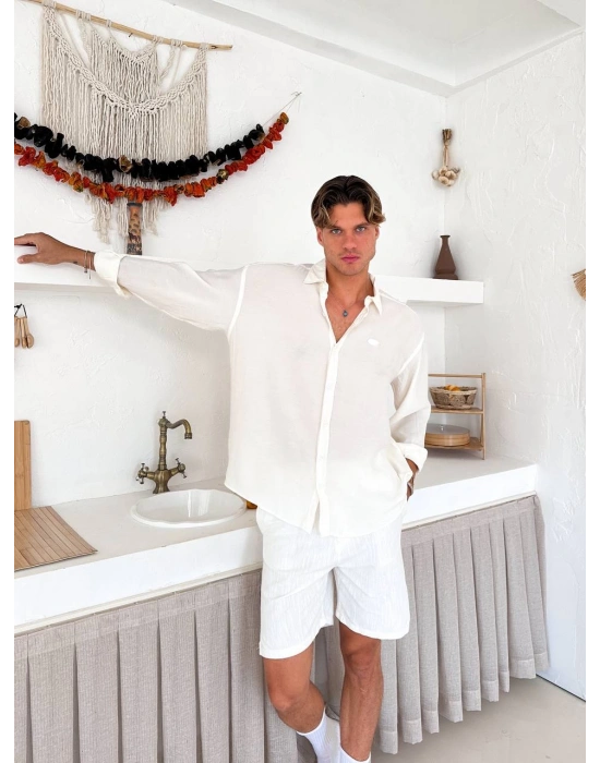 G ARMA MODAL GÖMLEK BEYAZ