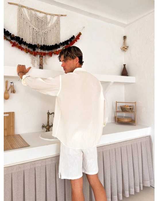 G ARMA MODAL GÖMLEK BEYAZ