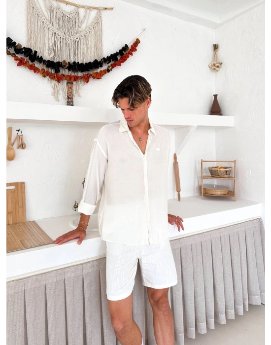 G ARMA MODAL GÖMLEK BEYAZ