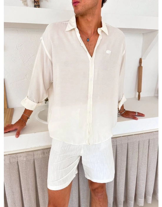 G ARMA MODAL GÖMLEK BEYAZ