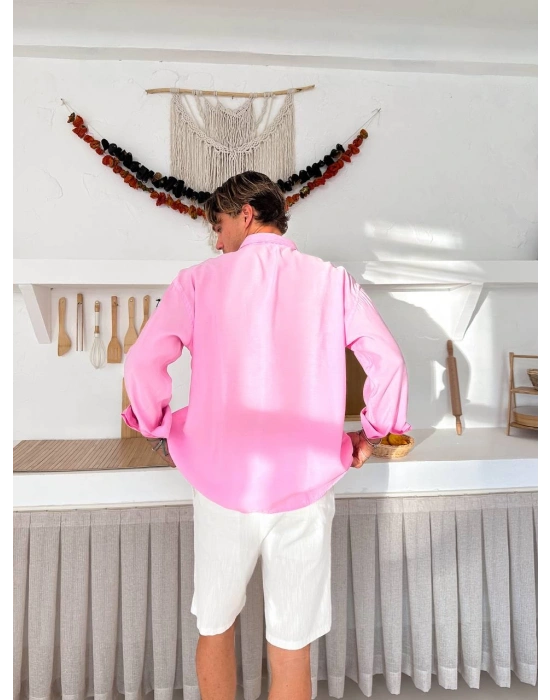 G ARMA MODAL GÖMLEK PEMBE