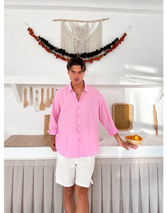 G ARMA MODAL GÖMLEK PEMBE