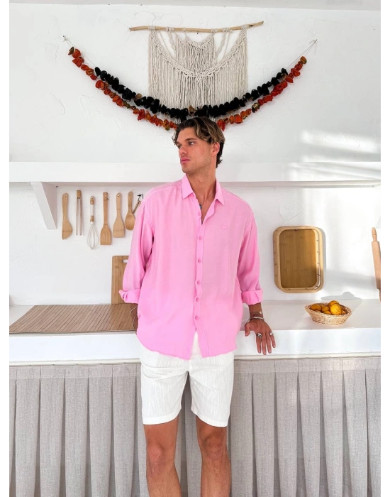 G ARMA MODAL GÖMLEK PEMBE