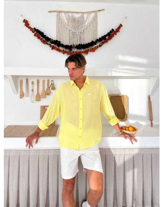 G ARMA MODAL GÖMLEK SARI