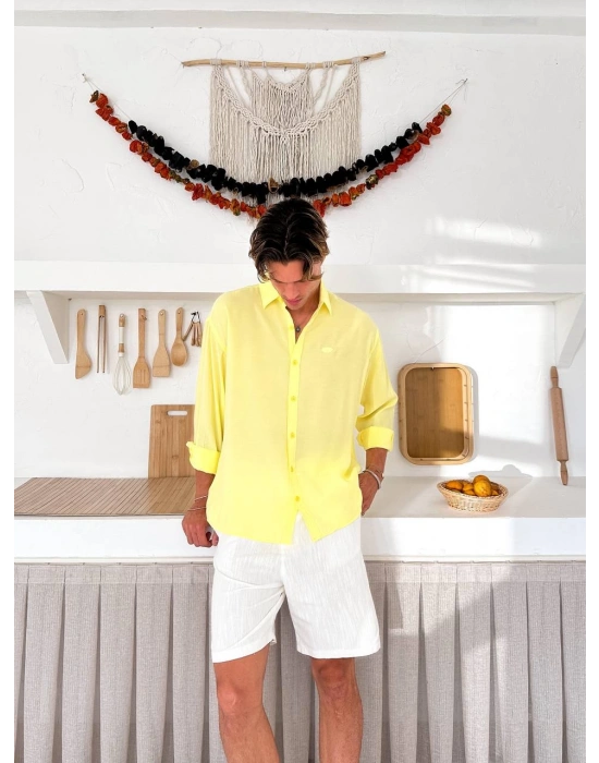 G ARMA MODAL GÖMLEK SARI