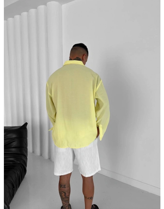 ARMALI MODAL GÖMLEK SARI