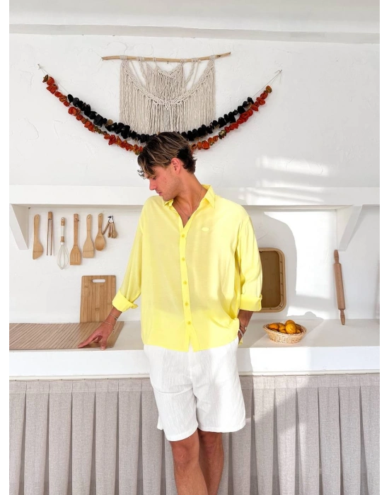 G ARMA MODAL GÖMLEK SARI