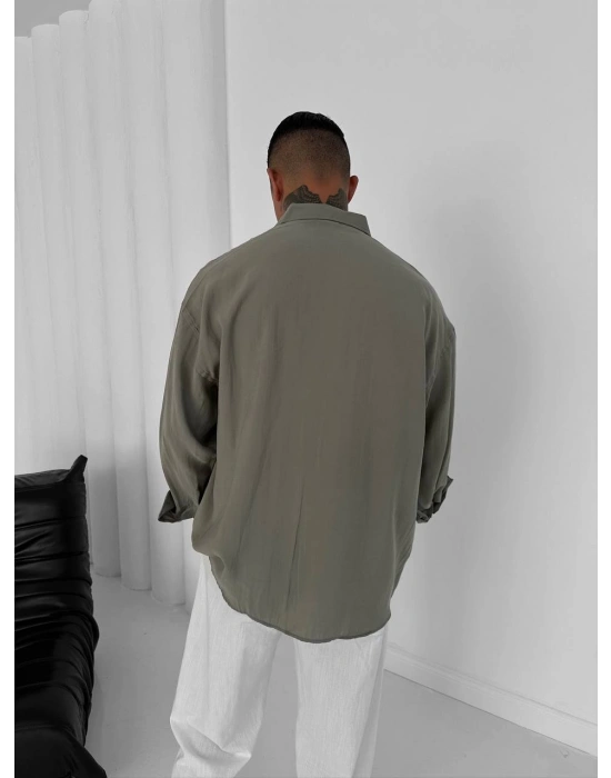 G ARMA MODAL GÖMLEK YEŞİL