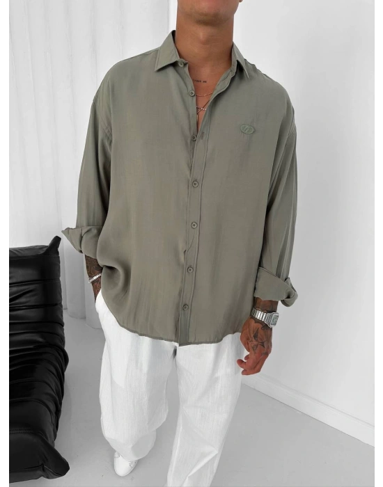 G ARMA MODAL GÖMLEK YEŞİL