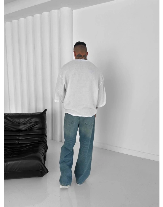 Gİ FAKİRKOL TİŞÖRT BEYAZ