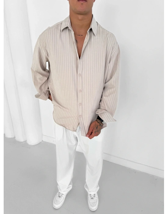 GİESTO MEVSİMLİK GÖMLEK KREM