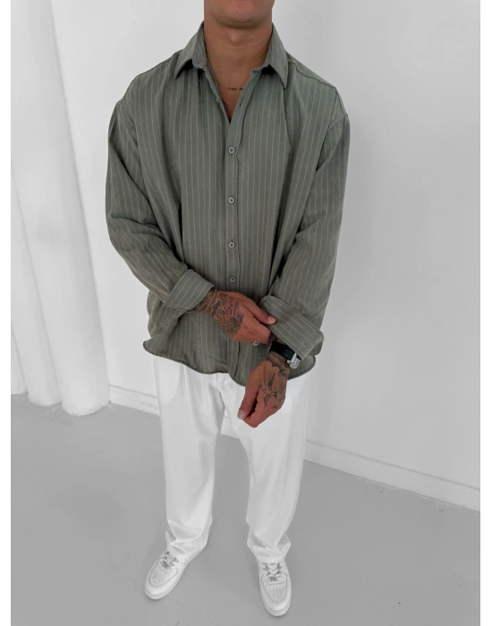 GİESTO MEVSİMLİK GÖMLEK YEŞİL