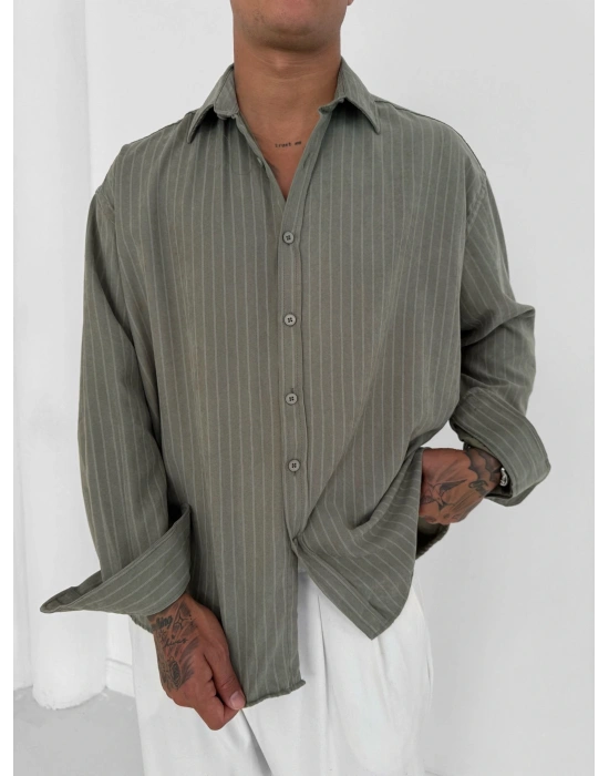 GİESTO MEVSİMLİK GÖMLEK YEŞİL