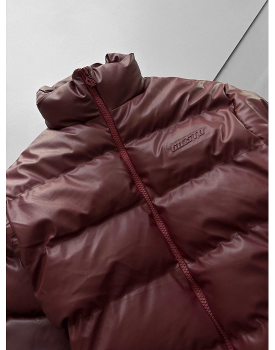 GİESTO ÖZEL SERİ FULL DOLUM DERİ MONT BORDO