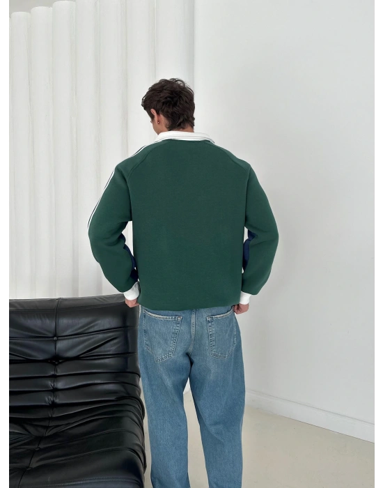 İTALY FULL ŞERİT PARÇALI 3 İPLİK PAMUKLU KUMAŞ SWEAT