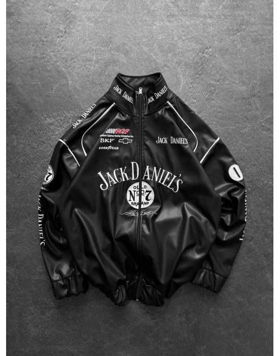 JB OVERSİZE DERİ CEKET