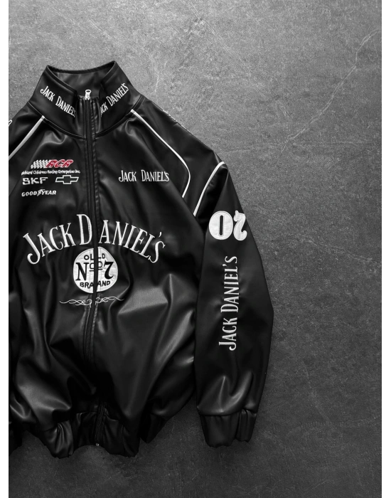 JB OVERSİZE DERİ CEKET